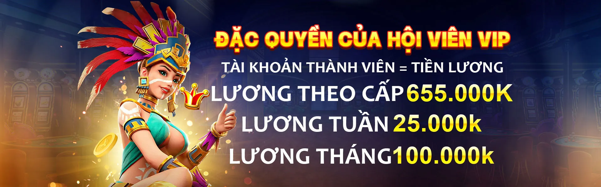 Giao diện chính hit clu với các trò chơi cá cược trực tuyến